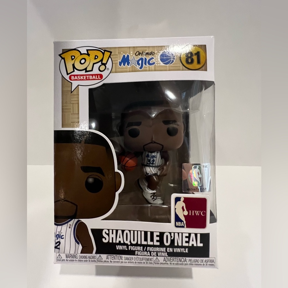 Shaquille O’Neal SHAQ funko 81 Orlando Magic